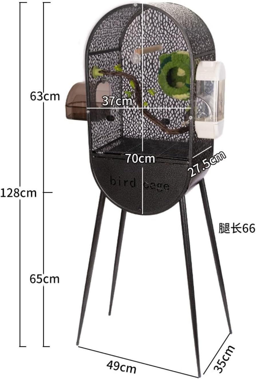 Flight Parakeet Parrot Bird Cage