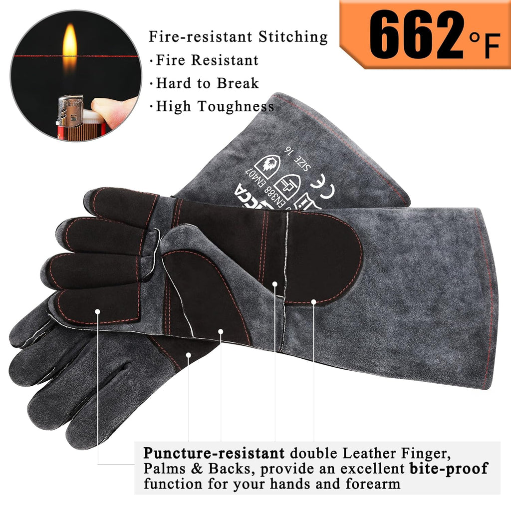 Bite Proof Reinforced Leather Padding Dog